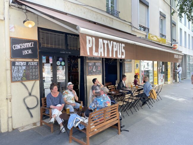 Platypus pub in Lyon
