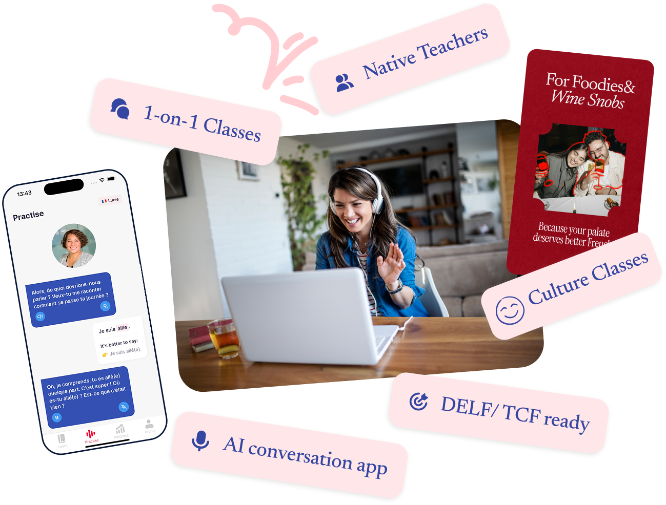 img Learning French is hard